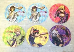 ジョジョの奇妙な冒険 ５部 コラボカフェ コースター ブチャラティ ジョルノ