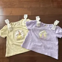 プティマイン　プリンセスTシャツ 2枚セット 80サイズ