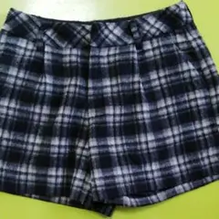 ロペピクニックのチェック ショートパンツ キュロット