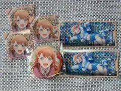 プロセカ グリ缶 49A メモステ 10A 箔押し 花里みのり