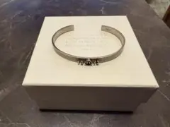 希少 美品 トロールビーズ デイジー シルバー 925 正規 バングル