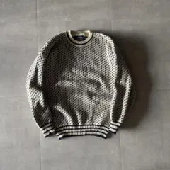カシミヤ混】DAMIR DOMA Switching GEO Knit 極美品 - メルカリ
