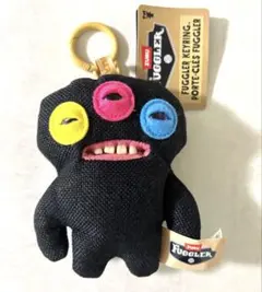 Fuggler ファグラー　キーリング　アノイド　ブラック　ぬいぐるみ