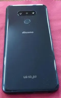 ☆docomo☆LG Style3(L-41A)☆ブラック☆本体のみ☆