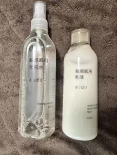 無印良品 さっぱりタイプ 敏感肌用化粧水＆乳液のサムネイル