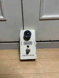 MXR micro amp ギターエフェクター 箱付き MXR micro amp ギターエフェクター 箱あり - メルカリ