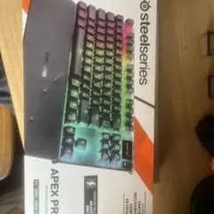 箱あり美品SteelSeries Apex Pro ゲーミングキーボード