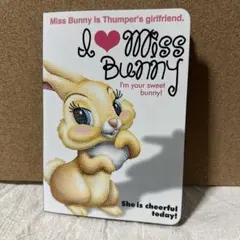 ミス・バニー ノート ディズニー