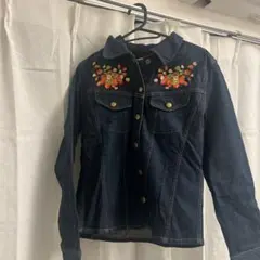 PINK HOUSE 刺繍入りデニムジャケット