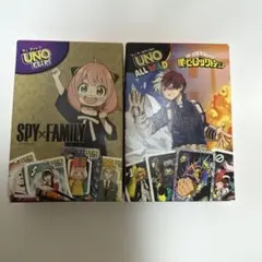 ハッピーセット　UNO ヒロアカ　スパイファミリー