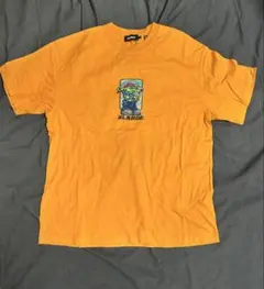 XLARGE Tシャツ オレンジ 刺繍ロゴのサムネイル