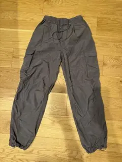 GU グレー カーゴパンツ S