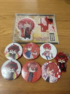 あほの坂田 となりの坂田 グッズ そらまふうらさか アクスタ 缶バッジ