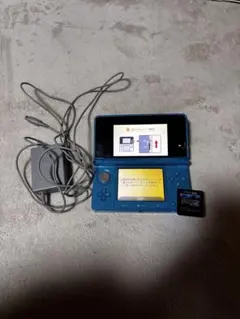 ニンテンドー3DS ブルー 本体 充電器付き