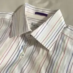 美品‼︎ 希少‼︎ Paul Smith マルチカラー ストライプ 長袖シャツ M