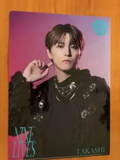 超特急 REAL? 会場限定 クリアファイル タカシ　集合
