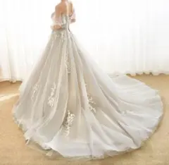 【値下げしました】COCOMELODY オフショルダー ウェディングドレス