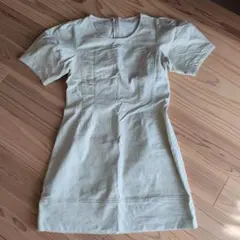 ワンピース　ミニ丈