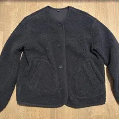 UNIQLO ダークグリーン ボアジャケット