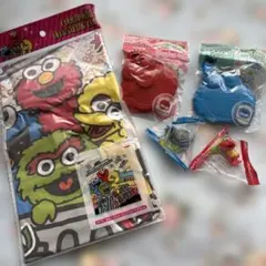 新品未開封　セサミストリート　キャラクターグッズ　5点セット