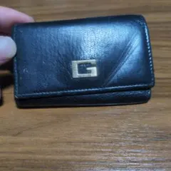 GUCCI キーケース ブラック レザーのサムネイル