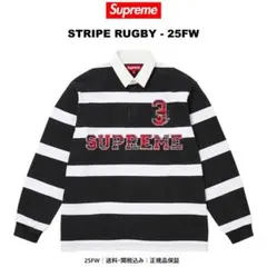 Supreme ラガーシャツ ボーダー柄 XL - メルカリ