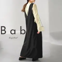 Bab 前後2WAYジャンパースカート Sサイズ ブラック