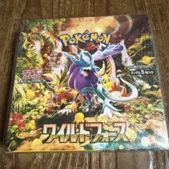 ポケモンカードゲーム ワイルドフォース ボックス未開封　シュリンク付き