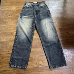 ACLENT ワイドレッグデニムパンツ