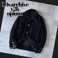 00s archive wool jacket japanese label