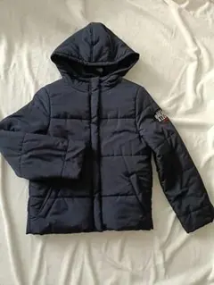 【にしやん様】ラブトキ　女の子　中綿ジャンパー　ネイビー　150cm　フード付