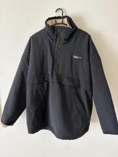 リバーシブルハーフジップナイロンボアブルゾン　Mサイズ