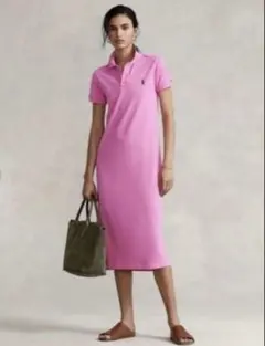 ★POLO RALPH LAUREN ポロシャツワンピース ピンクのサムネイル