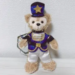 【タグ付き】ダッフィー ぬいぐるみバッジ クリスマス 2017 ナットクラッカー