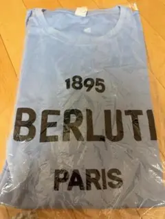Berluti 1895 PARIS ロゴ Tシャツ ライトブルーのサムネイル
