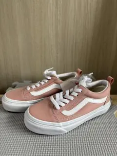 【新品・未使用】Vans ピンク スニーカー19センチ　女の子
