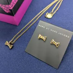 MARC JACOBS マークジェイコブス ネックレス と イヤリング