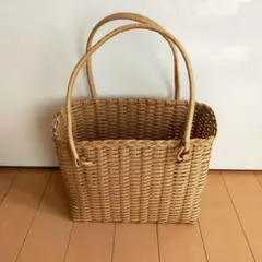 荒目大きめ格子】楕円形☆買い物カゴやインテリアに！植木にも