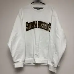 SIERRA DESIGNS クルーネック スウェット ホワイト L