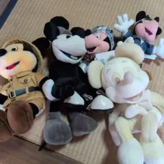 キングダムハーツ ぬいぐるみ 王様 ドナルド グーフィー チップ デール