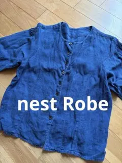 nest Robe リネン100%長袖ブラウスのサムネイル
