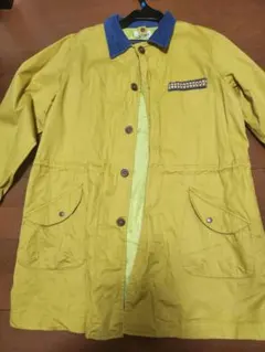 イエローデニム襟ジャケット