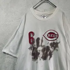 90s JERZEES シンシナティ・レッズ #6 MLB TシャツXL 古着のサムネイル