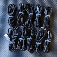 新品iPhone用 2m Lightningケーブルブラック12本セット