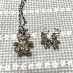 エミリーテンプルキュート　ネックレス　テディベア　くま　ロリィタのサムネイル