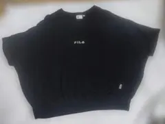 FILA 半袖Tシャツ ブラック ドルマンスリーブのサムネイル