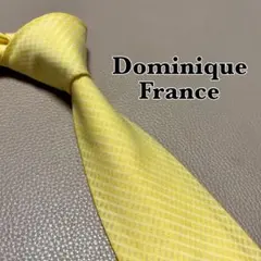 ドミニクフランス ネクタイ ストライプ ドット チェック グレー 灰色