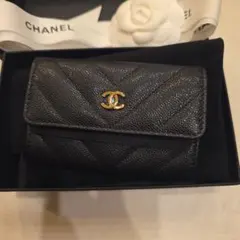 CHANEL ブラック カードケース