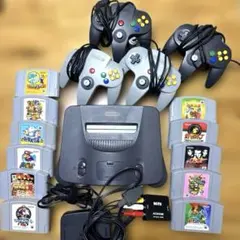 NINTENDO64 本体ソフトコントローラ一式セット