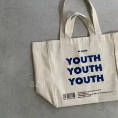 新品｜YOUTH ロゴトートバッグ 大容量 レディース ショルダー ハンドバッグ